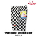 COOKMAN/åޥChefPantsShortFrontpocketեѥġCheckerBlackסʥ˥å˥å֥å