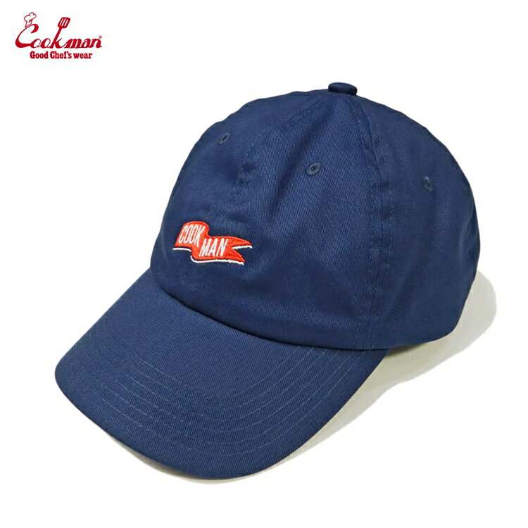 COOKMAN/クックマン キャップ 帽子 Low Cap Bleu Marine ローキャップ ネイビー 紺色