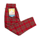 COOKMAN/クックマン Long Chef Pants シェフパンツ「 Tartan Red」（ユニセックス）タータンレッド タータンチェック（231-03823）