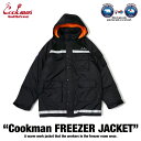 COOKMAN/クックマン フリーザージャケット Freezer Jacket Black （ユニセックス）ブラック