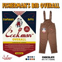 COOKMAN/NbN}@Fisherman's Bib Overall Chocolate ijZbNXjtBbV[}@ru@I[o[I[@uE@F