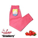 COOKMAN/クックマン Long Chef Pants シェフパンツ「Strawberry 」(ユニセックス)ストロベリー【FARMAER'S MARKET COLLECTION】