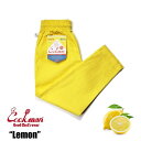 楽天MOTOBLUEZ（モトブルーズ）COOKMAN/クックマン　Long Chef Pants シェフパンツ「Lemon 」（ユニセックス）レモン　【FARMAER'S MARKET COLLECTION】