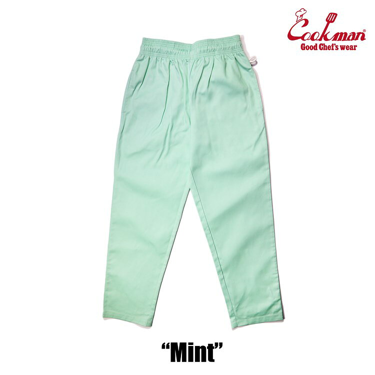 COOKMAN/クックマン　Long Chef Pants シェフパンツ「Mint」（ユニセックス）ミント【FARMAER