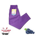 楽天MOTOBLUEZ（モトブルーズ）COOKMAN/クックマン　Long Chef Pants シェフパンツ「Grape」（ユニセックス）グレープ　【FARMAER'S MARKET COLLECTION】