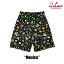 COOKMAN/クックマン　ショートシェフパンツ　 Chef Pants Short Mexico（ユニセックス）メキシコ　メヒコ　シュガースカル　ハーフパンツ　イージーパンツ