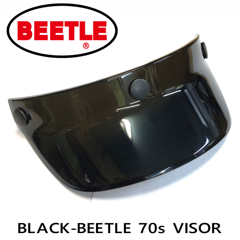 OCEAN BEETLE　オーシャンビートル　BLACK-BEETLE 70s VISOR (ブラッ ...