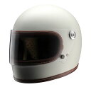【送料無料】ニキトー NIKITOR Retro-One レトロワン オフホワイトネオクラシックフルフェイスヘルメット PSC規格 M・L(2サイズ)