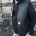 HEAVY オイルレザーベスト ブラックモトブルーズ VEST HVO-01 メンズ・レディース