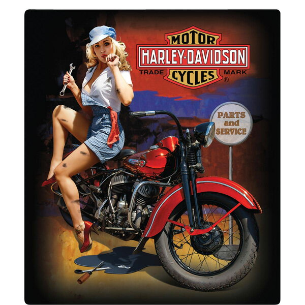 Rakuten - Harley-Davidson Tin Signs ティン　サインプレート　#2010401 Fixer Up Babe　ハーレーダビッドソン