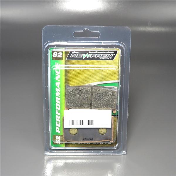 [展示品 未使用品] ◇GSX400S/カタナ GSX-R250/400/750 グース250/350 バンディット400/1200/1250 NEWFREN/ニューフレン イタリア製 S2シンタード ブレーキパッド (FD0143S2-1) [中古]
