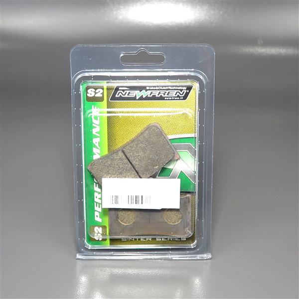 [展示品 未使用品] ◇NSR250R/SE/SP MC28 VFR400R/NC30 RVF400/NC35 RS125R/250 フロント用 NEWFREN/ニューフレン イタリア製 S2シンタード ブレーキパッド (FD0198S2) [中古]