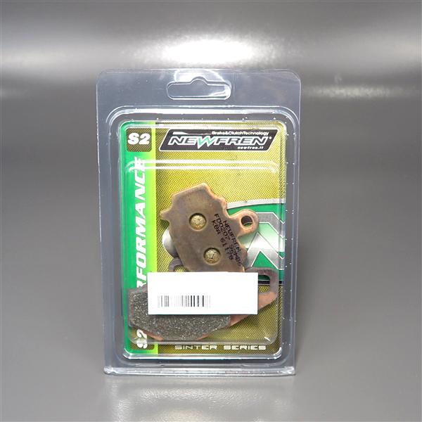 [展示品 未使用品] ◇ゼファー400/ZRX400 Z700/1000 ER-6F/6N ZX-6R/6RR/9R/10R ZZR400/600 GPZ1100 NEWFREN/ニューフレン イタリア製 S2シンタード ブレーキパッド (FD0207S2) [中古]