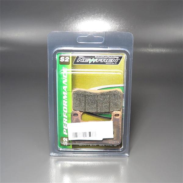 [展示品 未使用品] ◇GSX-R600/R750/R1000 GSX1300Rハヤブサ Vストローム1000/1050 ブルバードM109R NEWFREN/ニューフレン イタリア製 S2シンタード ブレーキパッド(FD0362S2-1) [中古]
