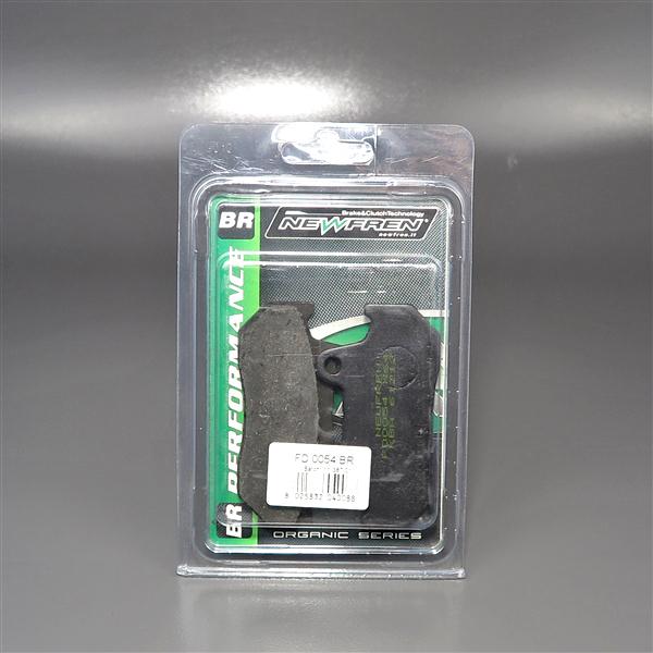 [展示品 未使用品] ◇CB/CBR/CBX/GL/VF/NS/NSR/NV/CX/FT HONDA'80用 NEWFREN/ニューフレン イタリア製 BRオーガニック ブレーキパッド (FD0054BR) [中古]
