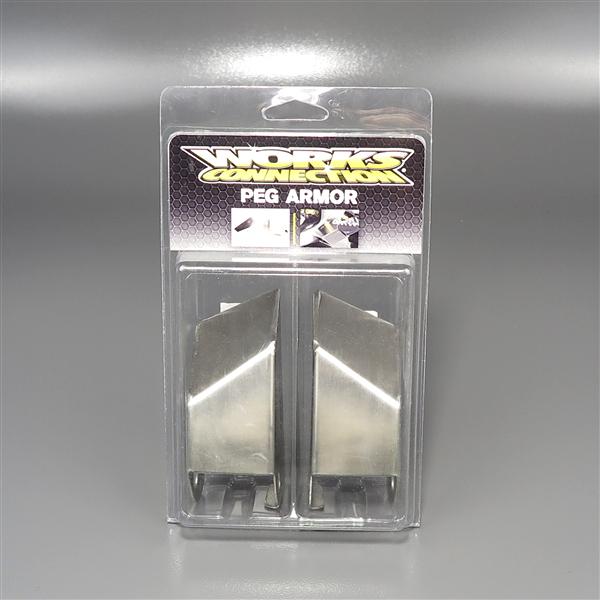 [展示品 未使用品] ◇KX450F '12-'14 WORKS CONNECTION/ワークスコネクション ペグアーマー/ペグガード (WC20-315) [中古]