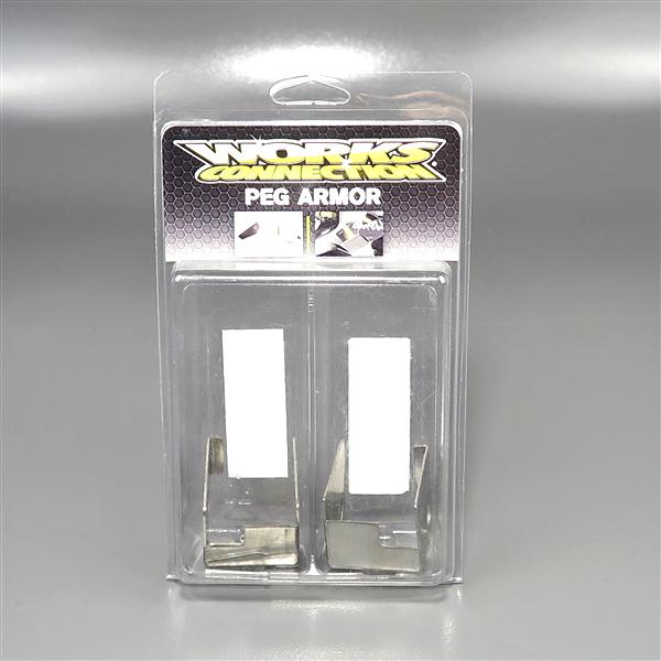 [展示品 未使用品] ◇RMZ250/450 '10-'17 WORKS CONNECTION/ワークスコネクション ペグアーマー/ペグガード (WC20-340) [中古]