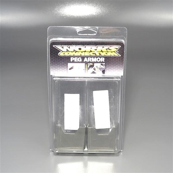 [展示品 未使用品] ◇YZ250F/450F '10-'18 WORKS CONNECTION/ワークスコネクション ペグアーマー/ペグガード (WC20-350) [中古]