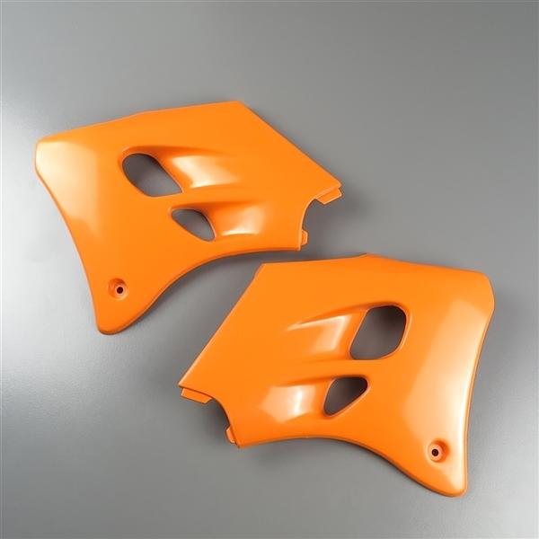 [展示品 未使用品] ◇KTM 60/65SX '97-'01 UFO ラジエターシュラウド オレンジ (UF-3051-127) [中古]