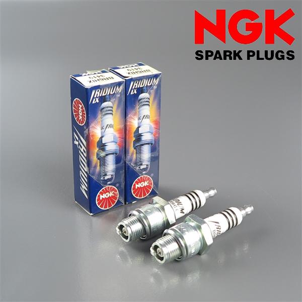 [展示品 未使用品] ◇2本セット NGK イリジウムIXプラグ BR6HIX TN/分離型 ネジ径14mm/ネジ長/12.7mm/HEX20.8 R50S(BR6HIX-2-C004) [中古]
