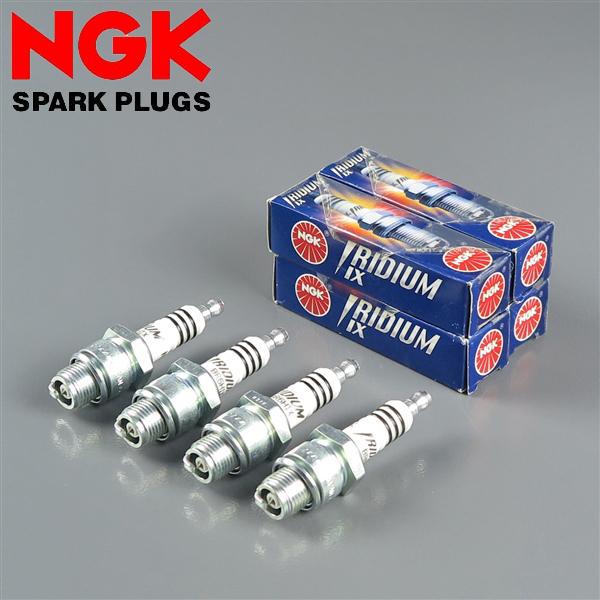 [展示品 未使用品] ◇4本セット NGK イリジウムIXプラグ BR6HIX TN/分離型 ネジ径14mm/ネジ長/12.7mm/HEX20.8 (BR6HIX-4-C004) [中古]