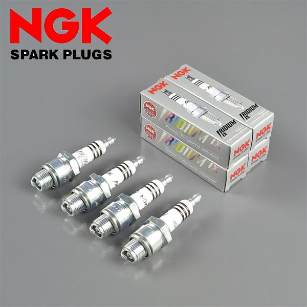 [展示品 未使用品] ◇4本セット NGK イリジウムIXプラグ BR7HIX TN/分離型 ネジ径/10mm/ネジ長/12.7mm/HEX16.0 (BR7HIX-4-C004) [中古]