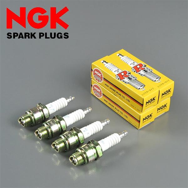 [展示品 未使用品] ◇4本セット NGK レジスタープラグ BR9HS TN/分離型 ネジ径/14mm/ネジ長/12.7mm/HEX20.8 (BR9HS-4-C004) [中古]