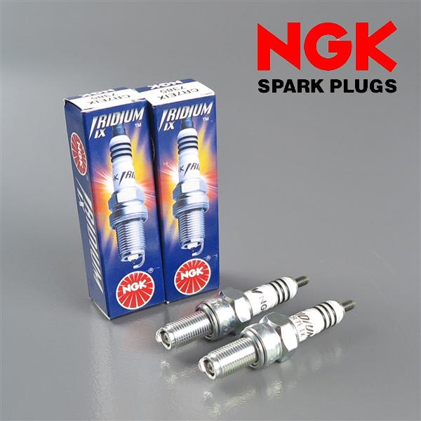 [展示品 未使用品] ◇2本セット NGK イリジウムIXプラグ CR7EIX T/ネジ型 ネジ径/10mm/ネジ長/19mm/HEX16 (CR7EIX-2-C004) [中古]
