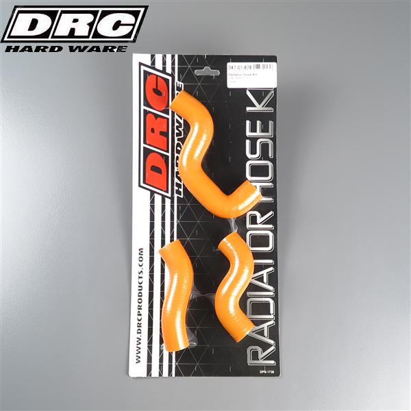 [展示品 未使用品] ◇KTM 450SX-F/'13-'15 DRC シリコン ラジエターホースキット オレンジ (D47-01-878) [中古]