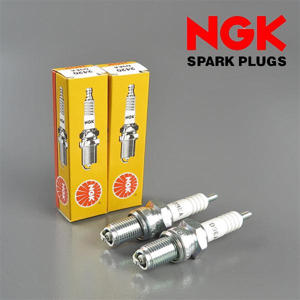 [展示品 未使用品] ◇2本セット NGK レジスタープラグ D9EA T/ネジ型 ネジ径/12mm/ネジ長/19mm/HEX18 (D9EA-2-C004) [中古]