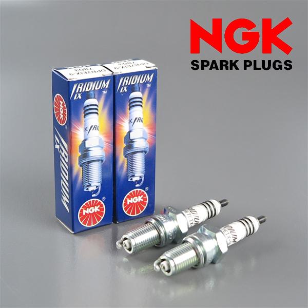 [展示品 未使用品] ◇2本セット NGK イリジウムIXプラグ DPR7EIX-9 T/ネジ型 ネジ径/12mm/ネジ長/19mm/HEX18 (DPR7EIX-9-2-C004) [中古]