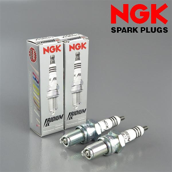 [展示品 未使用品] ◇2本セット NGK イリジウムIXプラグ DR9EIX T/ネジ型 ネジ径/12mm/ネジ長/19mm/HEX18 (DR9EIX-2-C004) [中古]