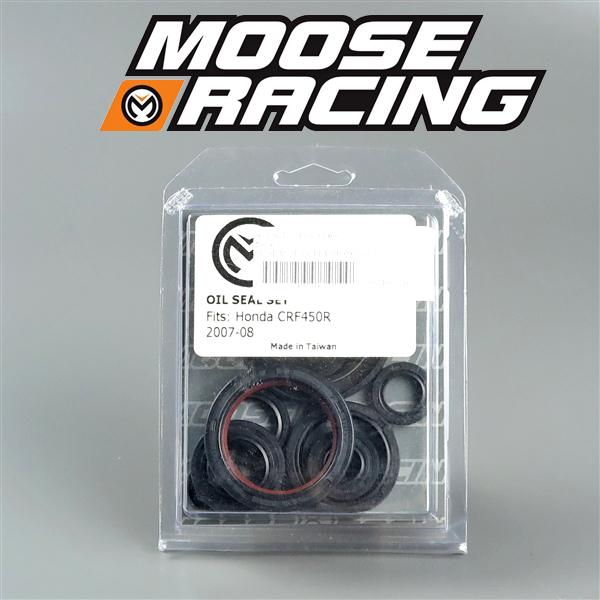 [展示品 未使用品] ◇CRF450R '07-'08 ムースレーシング コンプリートオイルシールセット (PLS367466) [中古]