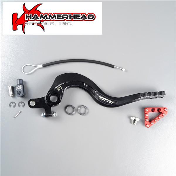 [展示品 未使用品] ◇RM-Z450/'08-'12 ハンマーヘッド ブレーキペダルキット アルミチップ (HA02-3103) [中古]