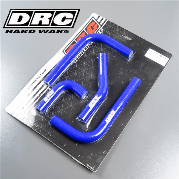 [展示品 未使用品] ◇KX250F/'17-'18 KX250/'19 DRC シリコン ラジエターホースキット ブルー (D47-01-252) [中古]