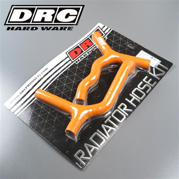 [展示品 未使用品] ◇KTM 85SX/'04-'12 DRC シリコン ラジエターホースキット オレンジ (D47-01-817) [中古]