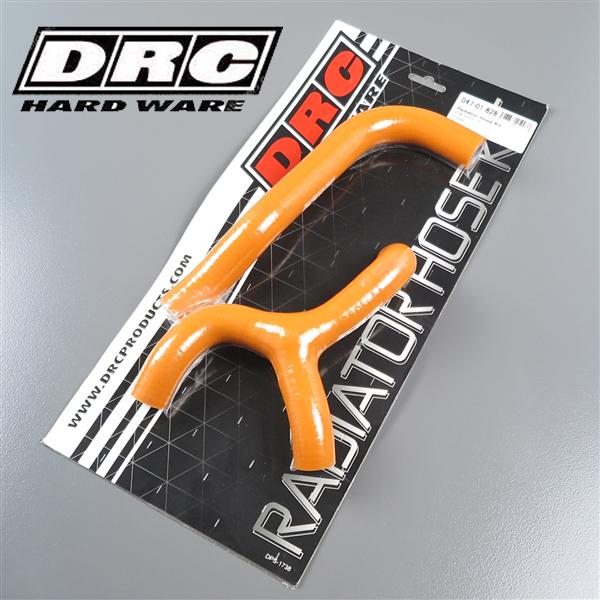 [展示品 未使用品] ◇KTM 65SX/'16-'19 DRC シリコン ラジエターホースキット オレンジ (D47-01-828) [中古]