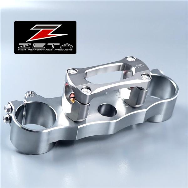 [展示品 未使用品] ◇CRF250R/'08-'09 CRF450R/'08 ZETA ハンドルバークランプキット/トップブリッジ φ28.6mm (ZE11-1123) [中古]