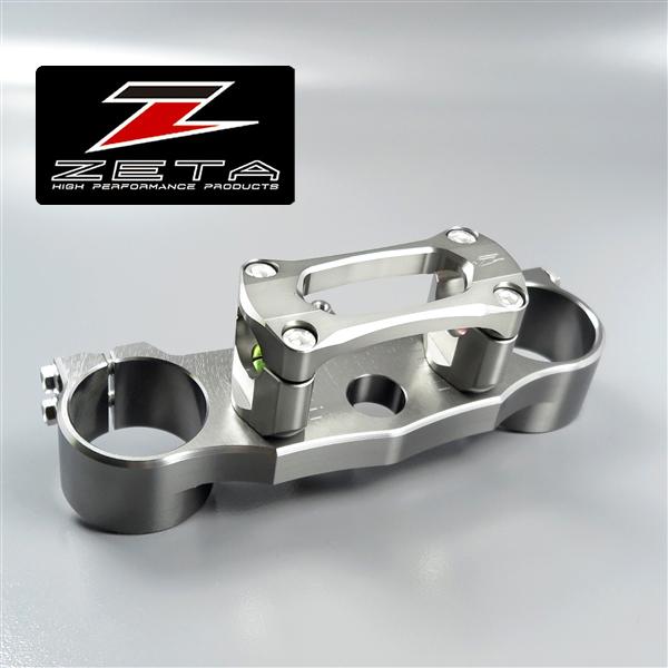 [展示品 未使用品] ◇KX450F/'09-'12 ZETA ハンドルバークランプキット/トップブリッジ φ28.6mm (ZE11-2128) [中古]