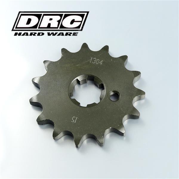 展示品 未使用品 ◇YZ60/DT50LWTTR50/90/110 KX60/65/80/85/100/112 DRC DURAフロントスプロケット 420サイズ/15丁 (D331-304-15) 中古