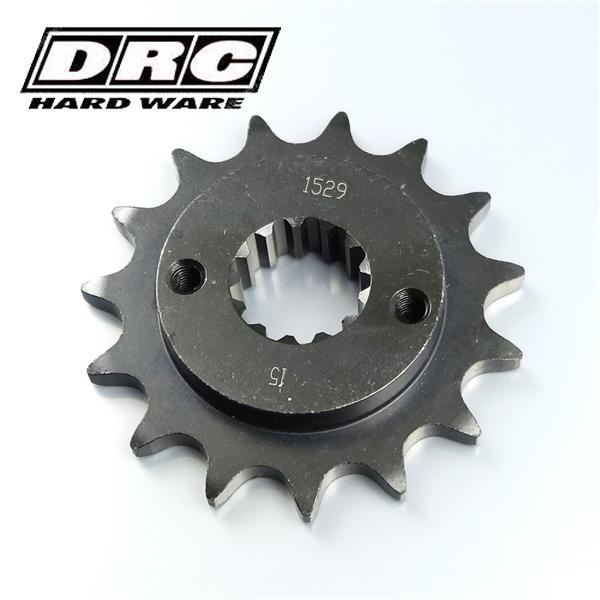 [展示品 未使用品] ◇XR650R/'00-'07 ZX-6R/'03-'06 DRC DURAフロントスプロケット 520サイズ/15丁 (D331-529-15) [中古]