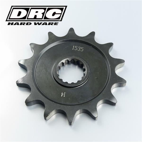 [展示品 未使用品] ◇WR125/200 YZ125 DT125R/200R/200WR/230LAMZA TY250Z DRC DURAフロントスプロケット 520サイズ/14丁 (D331-535-14) [中古]