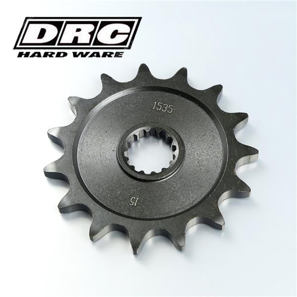 [展示品 未使用品] ◇WR125/200 YZ125 DT125R/200R/200WR/230LAMZA TY250Z DRC DURAフロントスプロケット 520サイズ/15丁 (D331-535-15) [中古]