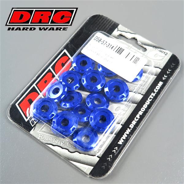 [展示品 未使用品] ◇DRC M6用φ18mm Type11 アルミスペーサー/ブルー 20個入り (D58-57-314) [中古]