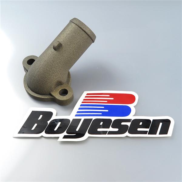 [展示品 未使用品] ◇KLX450R '08-'09 BOYESEN ハイフローウォーターポンプ エルボー マグネシウム (BO-WPE-18M)検索/ボイセン [中古]