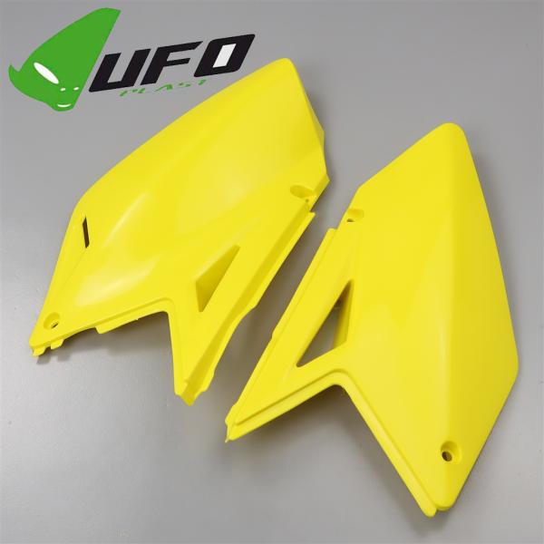 [展示品 未使用品] ◇RM-Z250/'07-'09 UFO サイドパネル/カバー イエロー 検/カウル/外装 (UF-4902-102) [中古]
