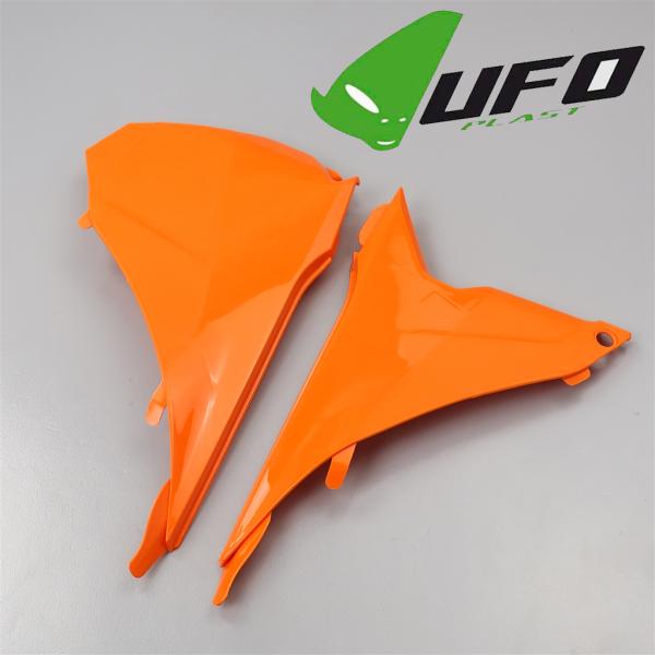 [展示品 未使用品] ◇SX/SX-F '13-'15 UFO エアクリーナーボックスカバー オレンジ 検/カウル/外装 (UF-4053-127) [中古]