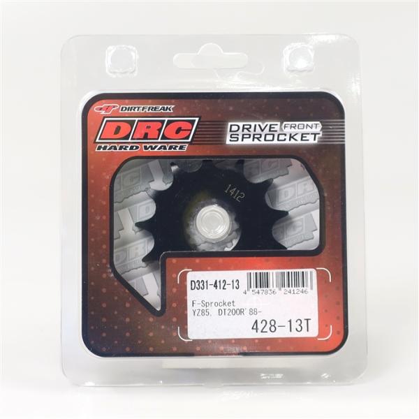 [展示品 未使用品] ◇ YZ85 DT125R DT200R DT230LANZA/ランツァ TDR125 DRC DURA フロントスプロケット 428サイズ 13丁(D331-412-13) [中古]