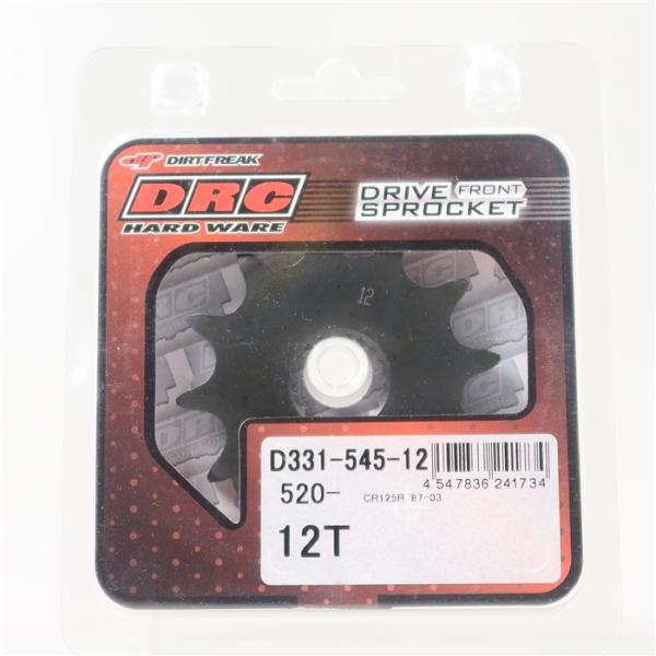 [展示品 未使用品] ◇CR125R 87-03 DRC DURAスプロケット フロント 520サイズ 12丁(D331-545-12) [中古]