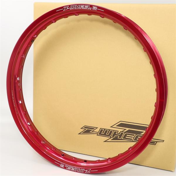 [展示品 未使用品] ◇ CRF450R '13-'19 Z-WHEEL ホイールリム レッド/赤 R50リム 36H 19×2.15(W01-74413) [中古]